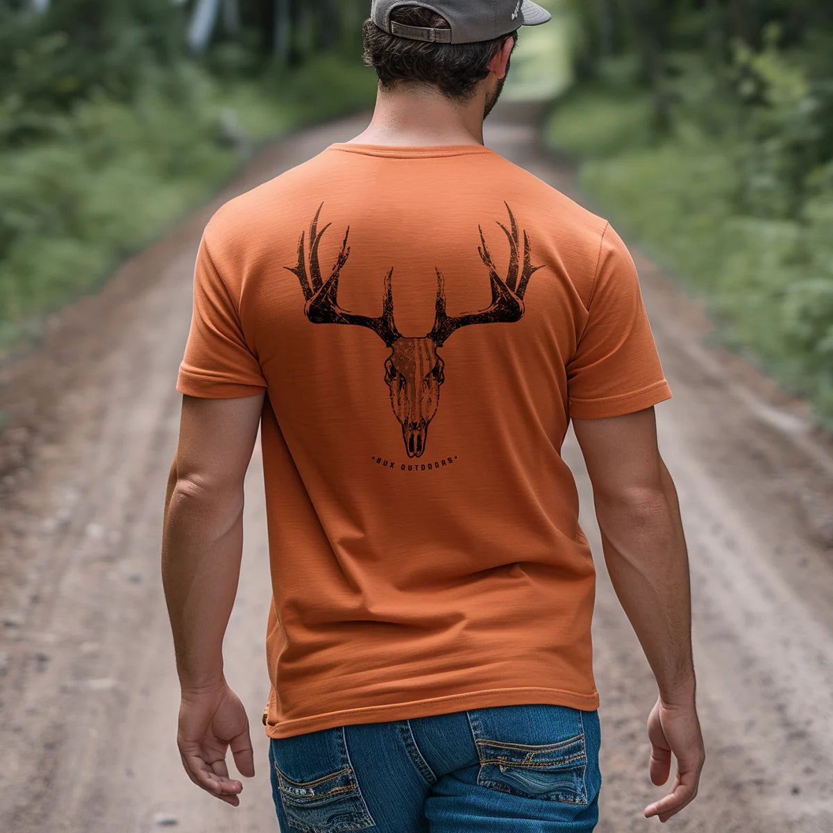 Outdoor Buck Flag T-Shirt