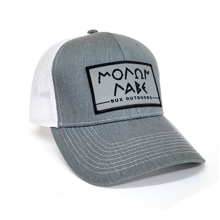 Bux Outdoors Molon Labe Hat - Grey/White