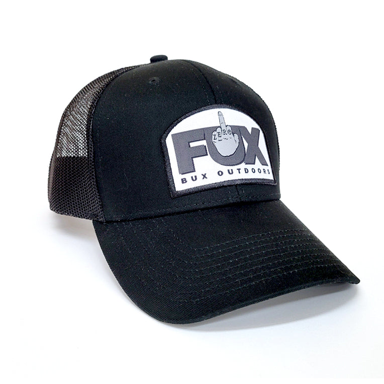 Bux Outdoors Zero FUX Hat - Black